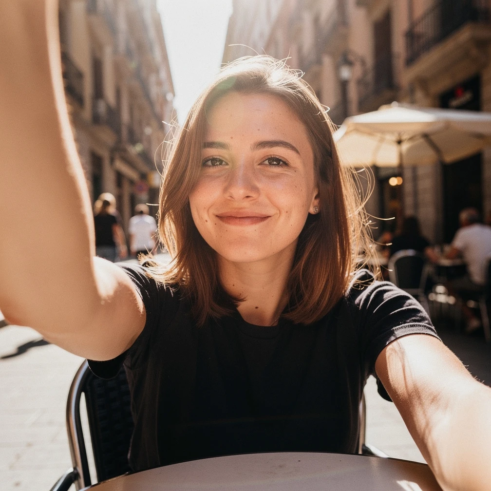 Léa, étudiante à l'ULB